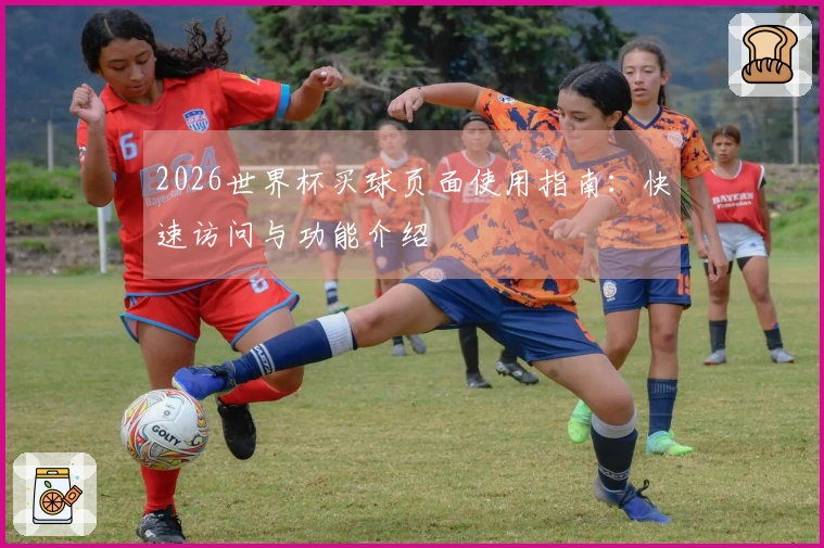 2026世界杯买球页面使用指南：快速访问与功能介绍